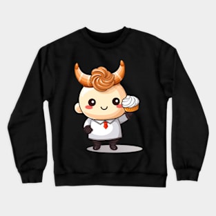 Sheep kawaii ice cream cone junk food T-Shirt cute  funny Crewneck Sweatshirt